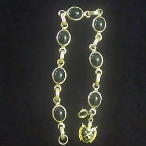 Vintage Genuine Black Onyx's Bracelet!